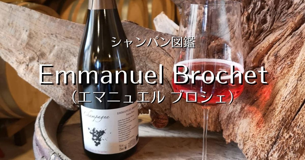 エマニュエル・ブロシェ ロゼ・ド・セニエ 2019 （エマニュエル